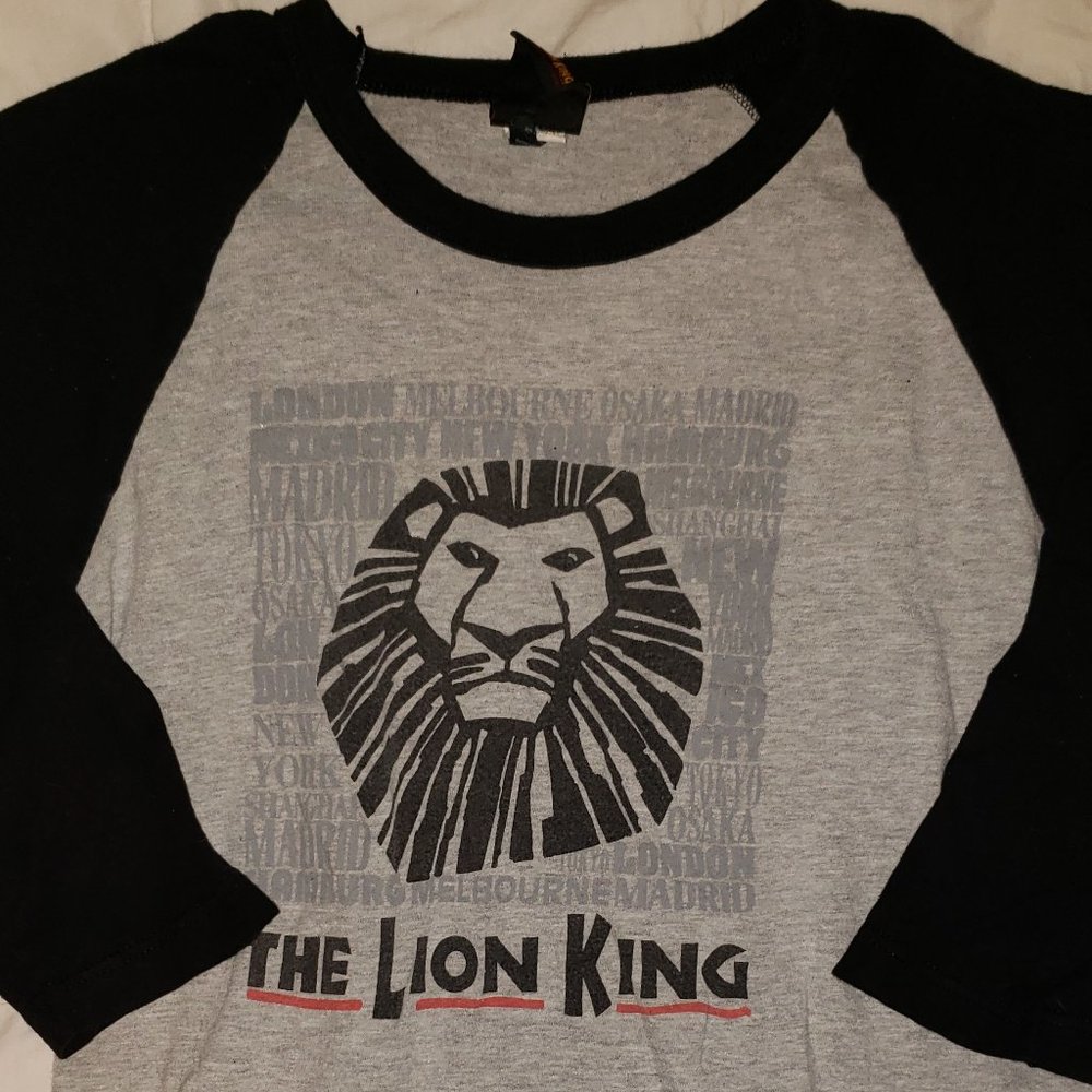 Disney The Lion King 3/4 Sleeve Baseball Shirt